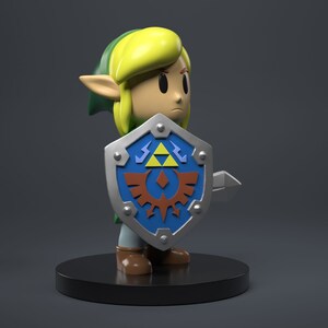 The Legend of Zelda 3D PRINT MODEL Figurine Model Kit Fan Art Unpainted ...