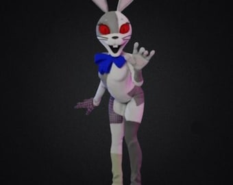 Vanny Furry Accurate Full Body Wearable Armor with Mask 3D Model STL -  Vanny Furry  Cosplay - STL 3D Print File
