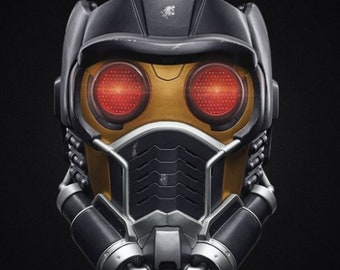 Peter Quill/Star Lord's 3D Helmet  | Movie Memorabilia | Movie Props | Cosplay Props and Costume | Star Lord Cosplay | 3D STL FILE