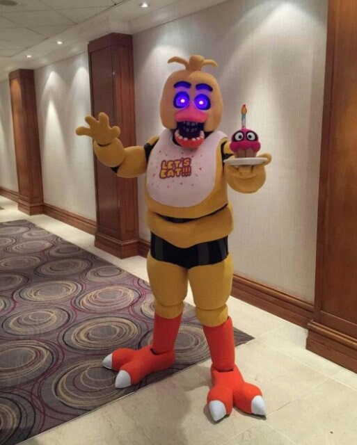 Five Nights at Freddy's Teen Nightmare Chica Costume 