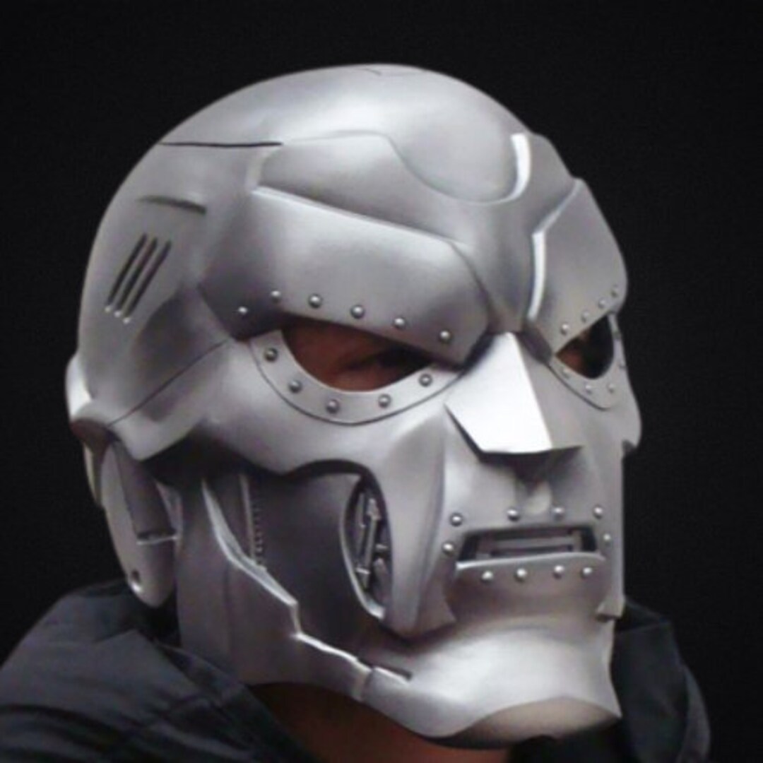 Drdoom Full Wearable Helmet 3D Model STL - Drdoom Cosplay - STL 3D