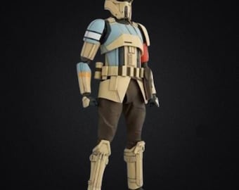 Rogue One Shoretrooper Full Body Wearable Armor and Helmet STL Files 3D Model STL -Rogue One Shoretrooper Cosplay - STL 3D Print File