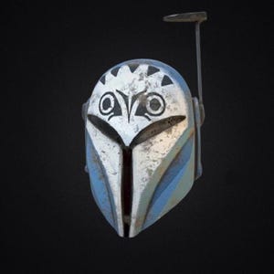 Bo Katan Custom Wearable Helmet 3D Model STL - Bo Katan Cosplay - STL 3D Print File