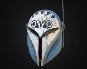 Bo Katan Custom Wearable Helmet 3D Model STL - Bo Katan Cosplay - STL 3D Print File
