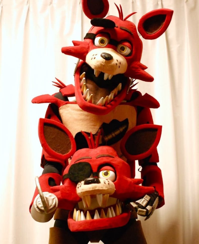Foxy 1 Furry Custom Full Body Wearable Parts With Helmet 3D Model STL ...