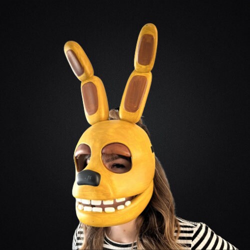 FNAF Springbonnie Wearable Mask 3D Model STL Fnaf - Etsy Australia