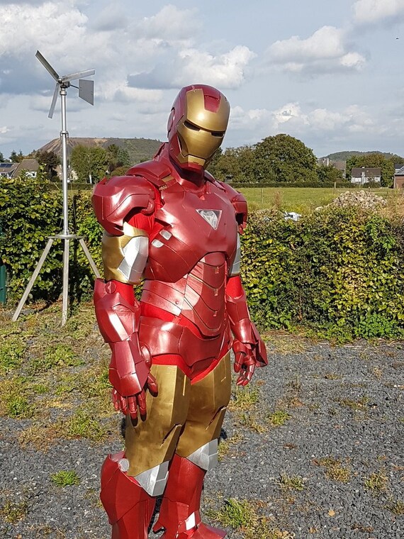 Ironman Mk6 Armor Helmet Costume Suit for Cosplay STL 3D Print Files Etsy Canada