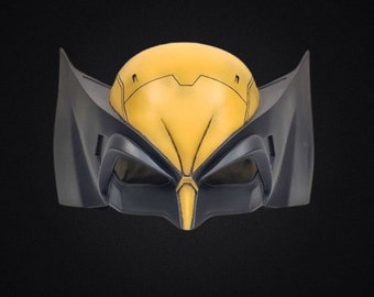 Wolverine Maske 3D Druck Datei STL - 3D Modell - STL Datei - Wolverine Cosplay - 3D druckbares Modell