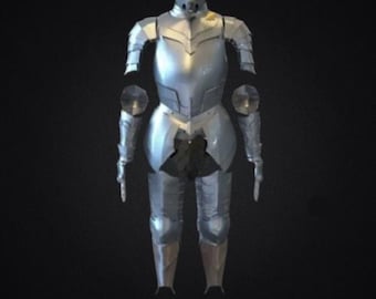 Blaid Wolf Full Body Armor with Helmet and Huge Sword 3D Model STL - Blaid Wolf  Cosplay - STL 3D Print File