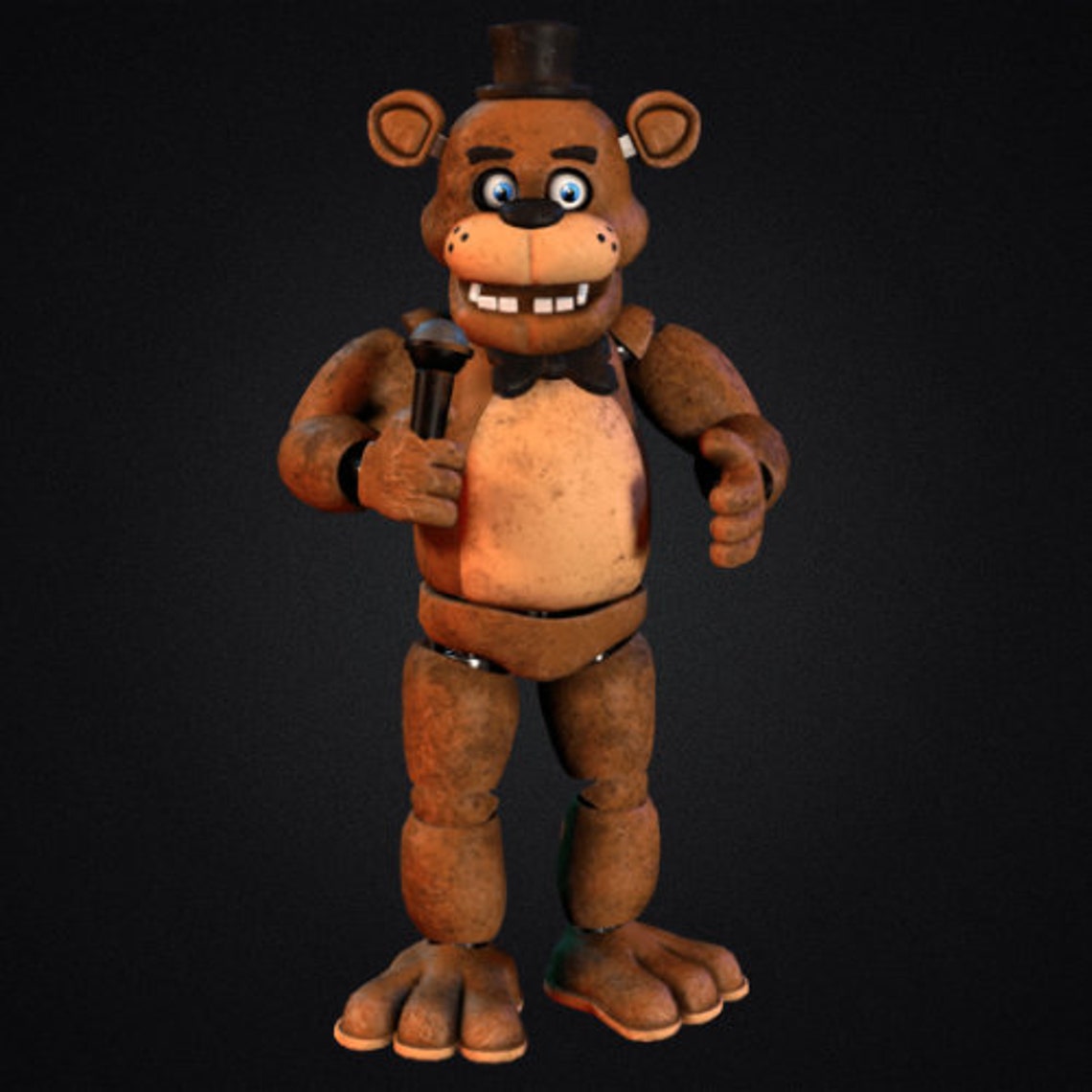 Freddy 1 Furry Custom Mask Wearable 3D Model STL - Freddy 1 Furry ...
