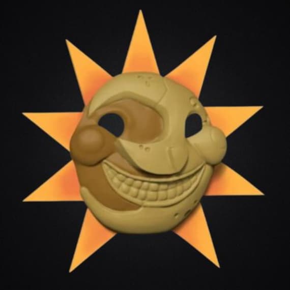 Sundrop Daycare Fnaf Furry Custom Mask Wearable 3D Model STL