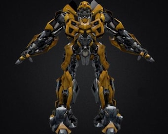 Bumblebee 3D-model STL - Bumblebee STL - STL 3D-afdrukbestand