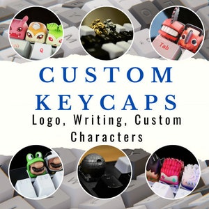 Custom Keycaps 3D Print Ready | Resin Keycaps | Esc Keycap |  Champion customization | Champion keycaps | Cute Keycaps | Keycap Set