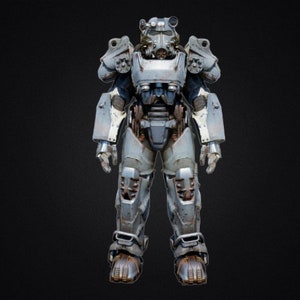 Fallout T-51B パワーアーマー 全身着用型アーマーとヘルメット