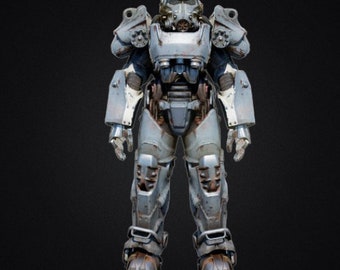 Fallout T-51B パワーアーマー 全身着用型アーマーとヘルメット