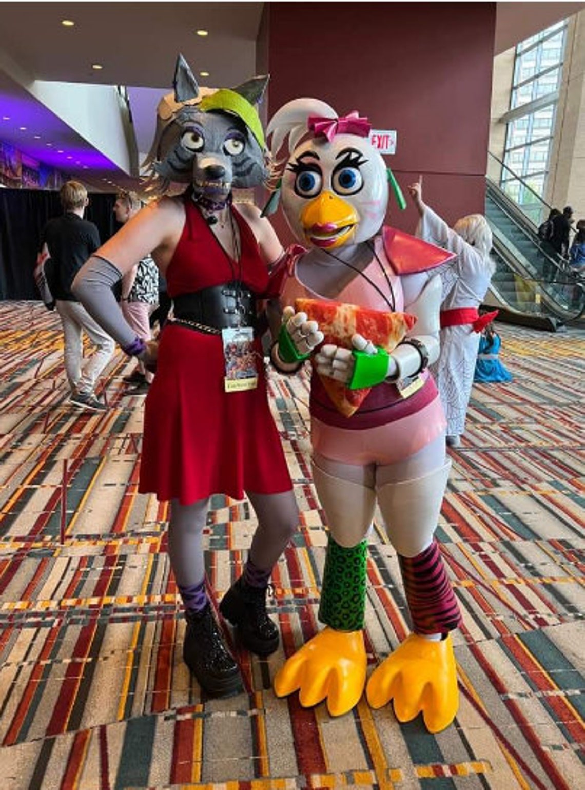 Chica Security Break Furry Full Body Wearable Parts With Helmet ...
