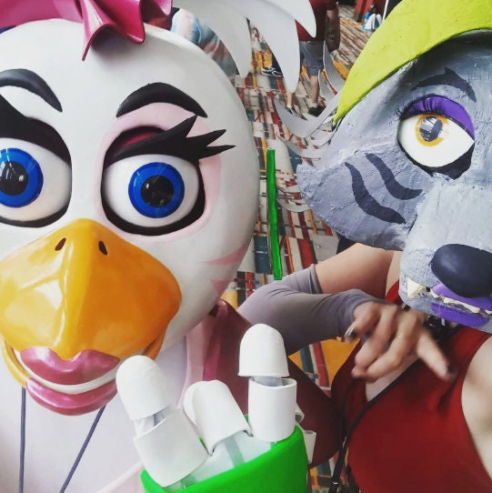 Chica Security Break Furry Full Body Wearable Parts With Helmet ...