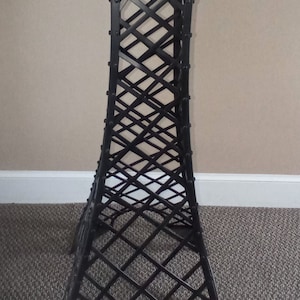 42&quot; Tall Eiffel Tower High Top Bar Height Bistro Cocktail Pub Industrial Accent Table
