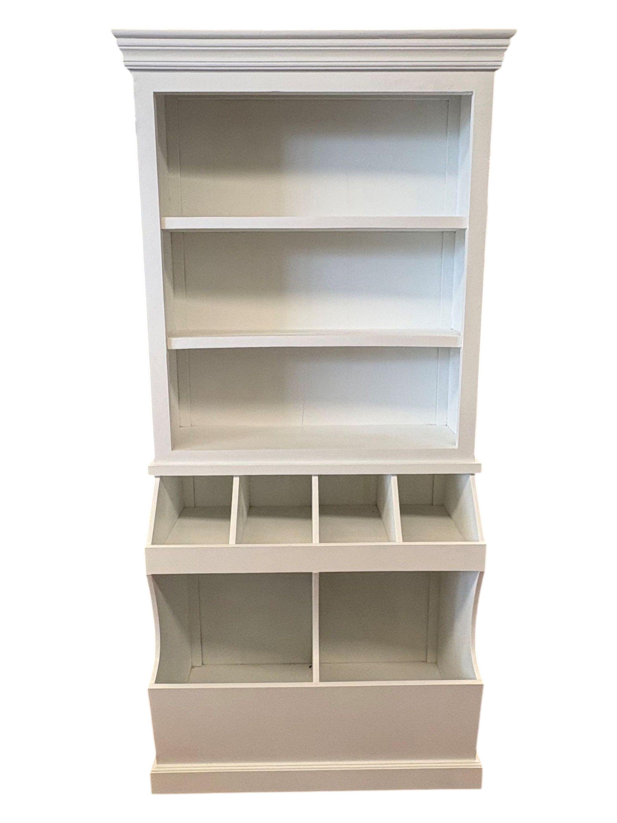 Jenson General Store Open Shelf Bookcase Cubbies Retail Display