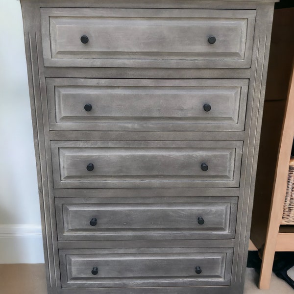 Rustic Tall Dresser - Etsy