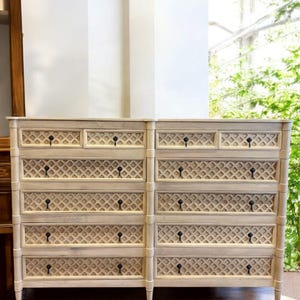 Country Farmhouse Extra Large Rustic Chest Of 12 Drawers Solid Mango Wood Oversized Tall Wide Double Bedroom Highboy Dresser Natural Finish