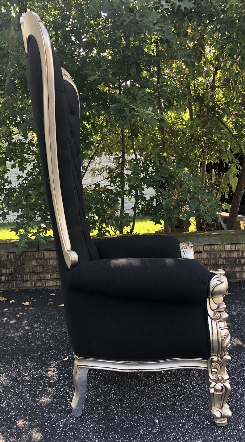 Royal High Back Throne Chair High Back Etsy