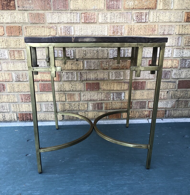 70WestMainStreet Teak Side Table - Thumbnail 4