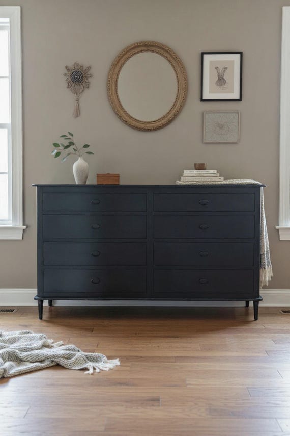 small black dresser Magnolia Black Small Dresser