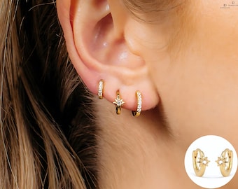 ピアス Numbering Mini Wavy Heart Earring #2106 (10K Gold) 5BNY871 Mini Heart Earrings – Vivalavidaaccessories