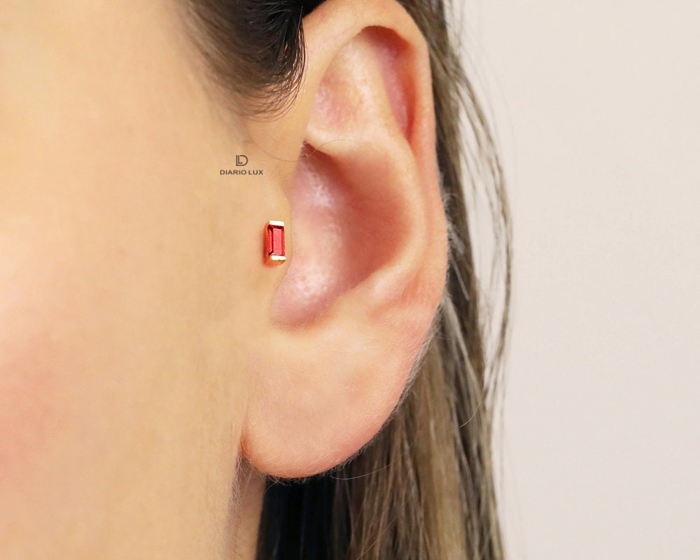 Silver Tragus Etsy UK