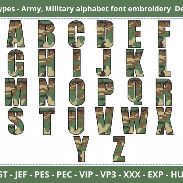Military Alphabet - Etsy
