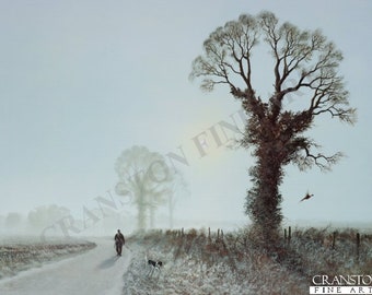 Impresión artística: Una mañana helada de Gerald Coulson.