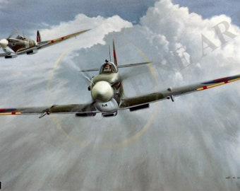 Impresión de arte de aviación: Solucionadores de problemas de Gerald Coulson.