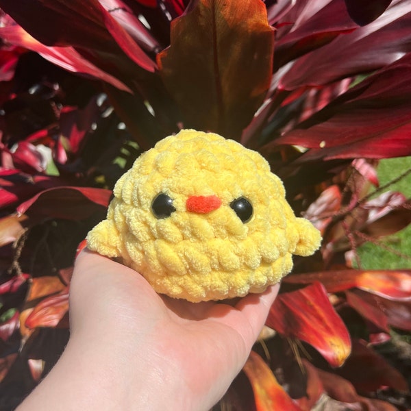 Chick Plushie - Handmade Crochet Amigurumi