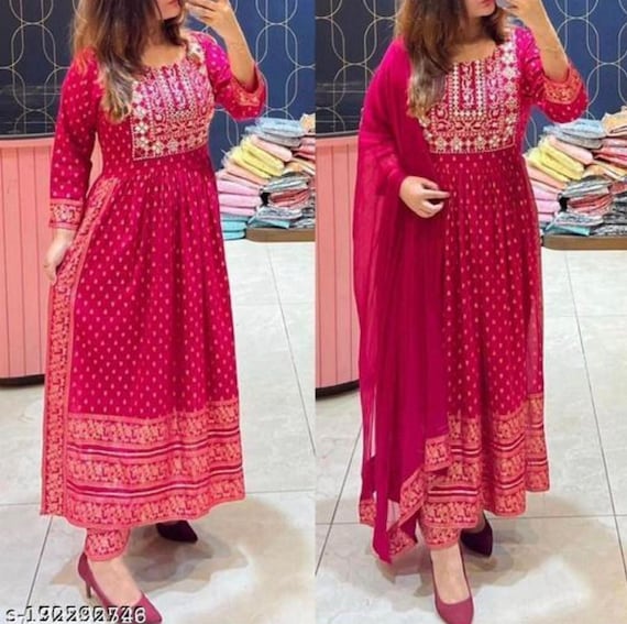 naira cut suit cutting/naira cut kurti/naira suit/side dori kurti/naira  dress/naira style kurti - YouTube