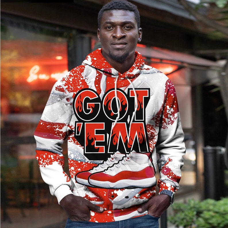 Shoes Got Em Drip Unisex Sneaker Shirt Match Cherry 11s Tee Etsy