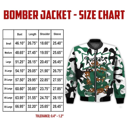 Shirt To Match Jordan 1 Retro High Gorge Green - BLM Rugrats Melanin 90s Baby - High Gorge buy Green 1s Gifts Unisex Matching 3D Bomber Jacket