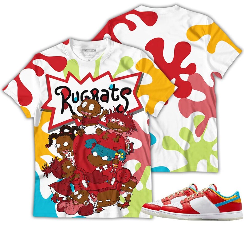 BLM Rugrats Melanin 90s Baby Shirt Match Fruity Pebbles Dunk Etsy