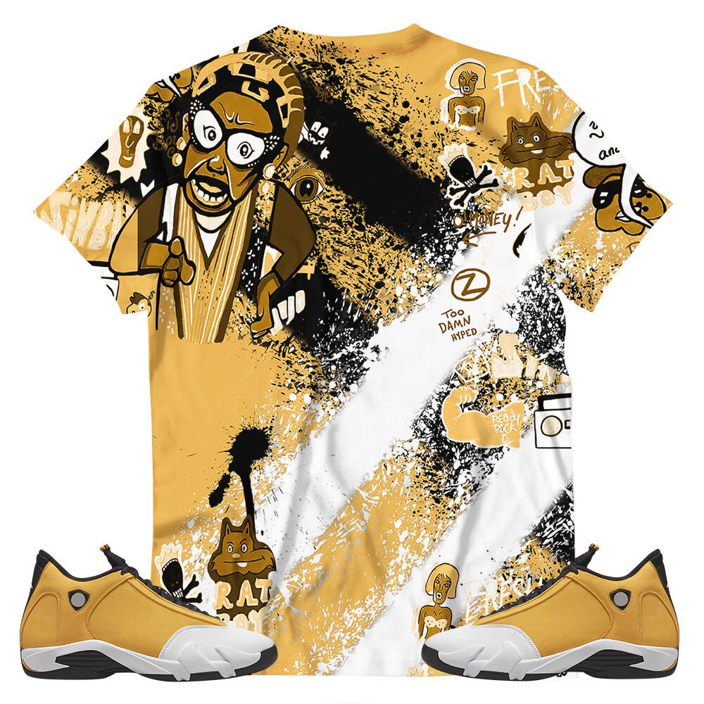 jordan 14 ginger shirt