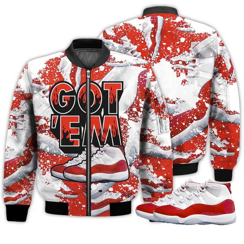 Shoes Got Em Drip Unisex Sneaker Shirt Match Cherry 11s Tee Etsy