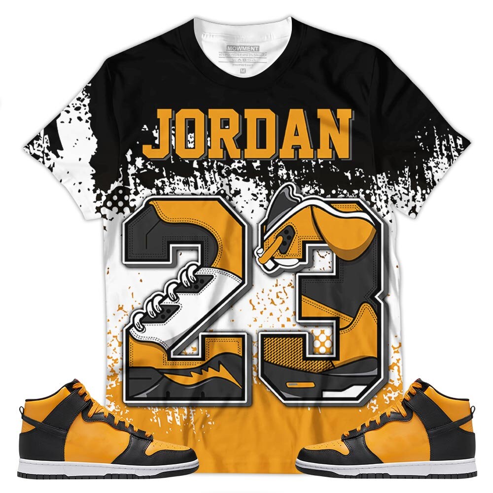 shirts to match goldenrod dunks