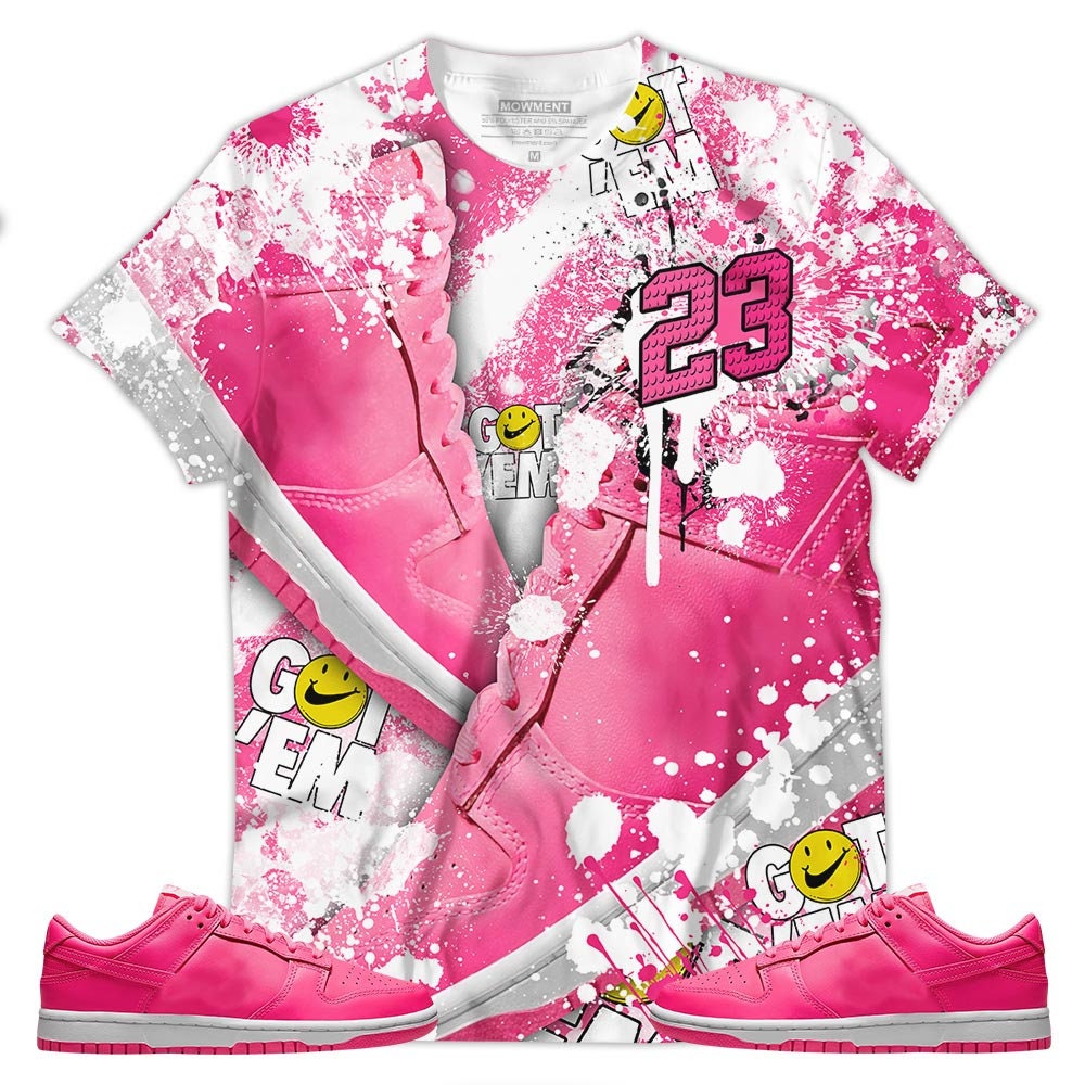 pink dunk shirt