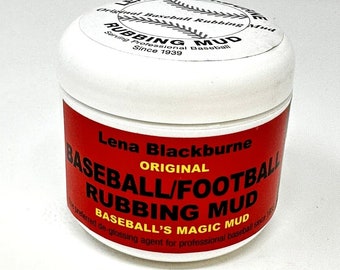 Legendary Lena Blackburne Original Football and Baseball Rubbing Mud Since 1939