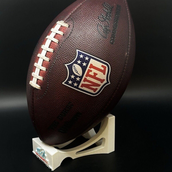 Auténtico balón de fútbol americano de cuero Wilson the Duke de la NFL - Completamente nuevo y listo para el juego - (ref: wgp)