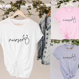 Short Sleeve Nurse T-shirt, Nurse Shirt