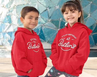 Personalised Ready To Butlins Childs Hoodie/Zipped Hoodie