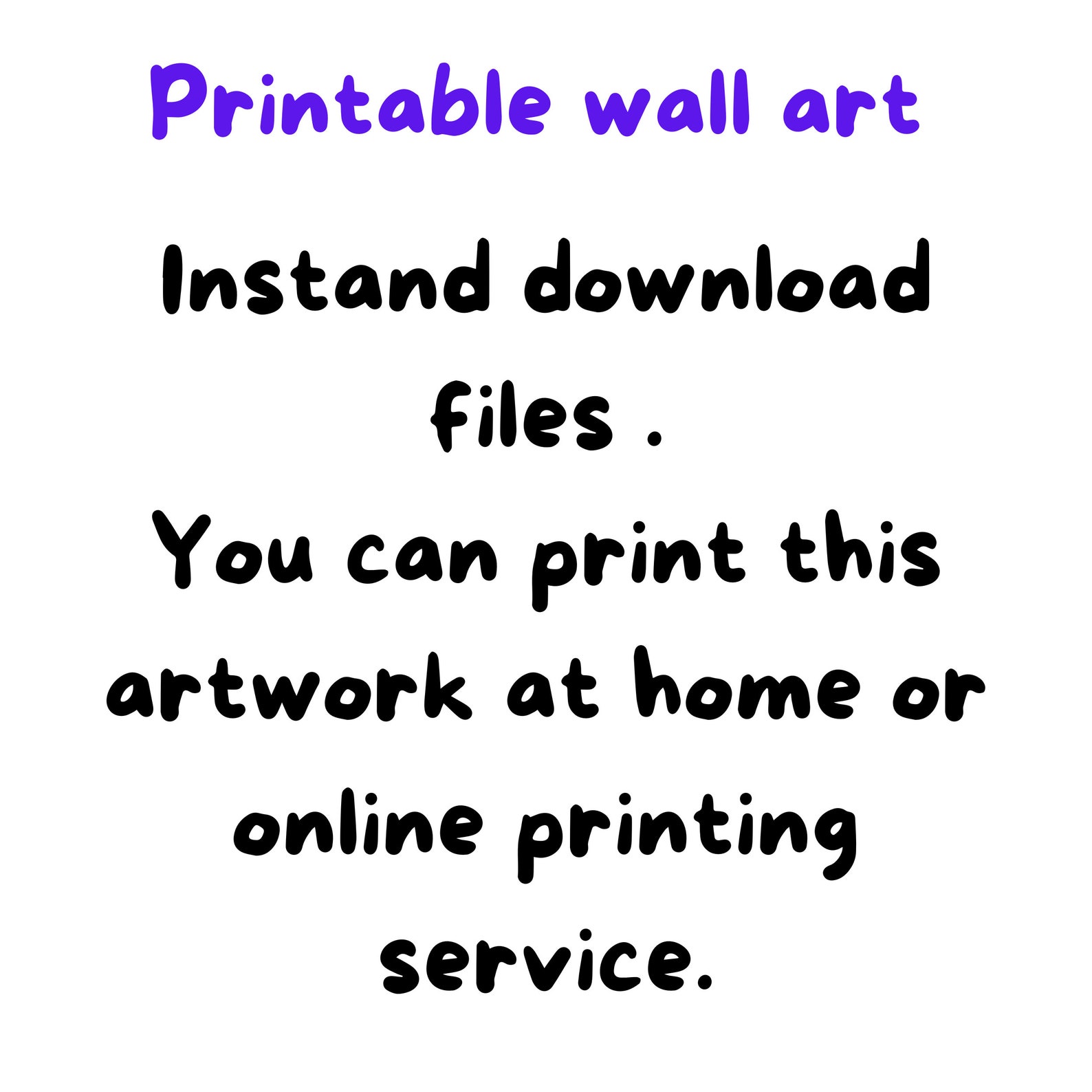 Watercolor Owl and Moon Printable Wall Art for Nursery Kids Etsy