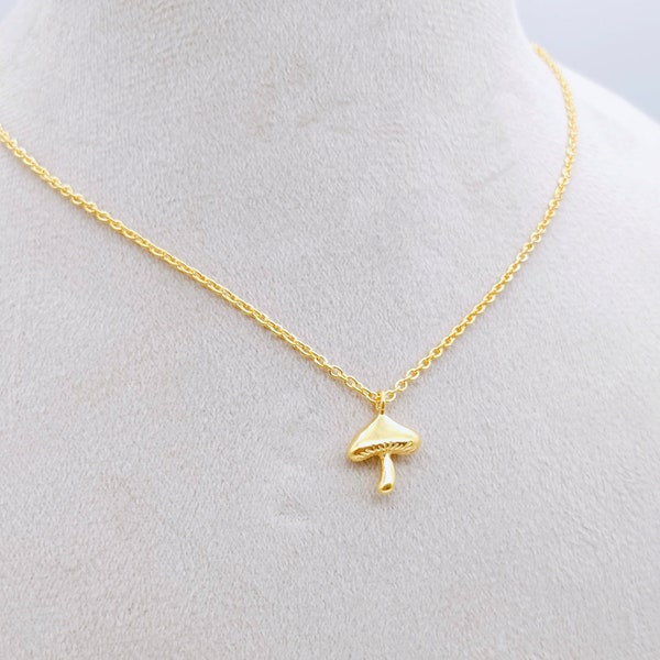 Mushroom String Bag Pendant　X3142