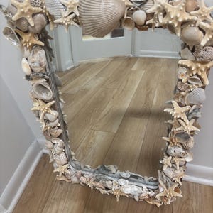 Shell frame mirror, free shipping