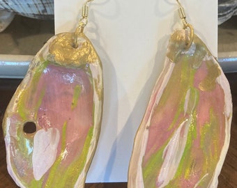 oyster shell earrings